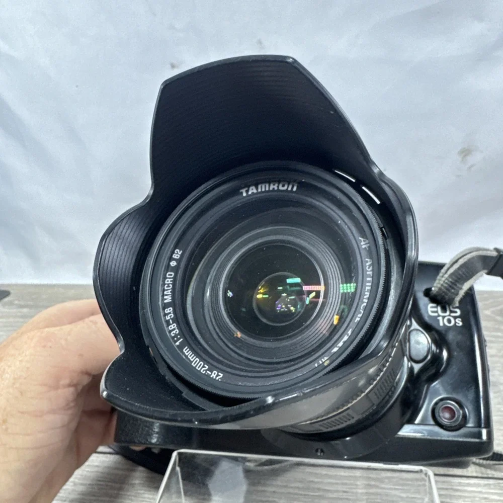 Canon EOS10S 35mm SLR Camera Tamron 28-200mm AF 1:3.8-5.6 Macro Lens Tested